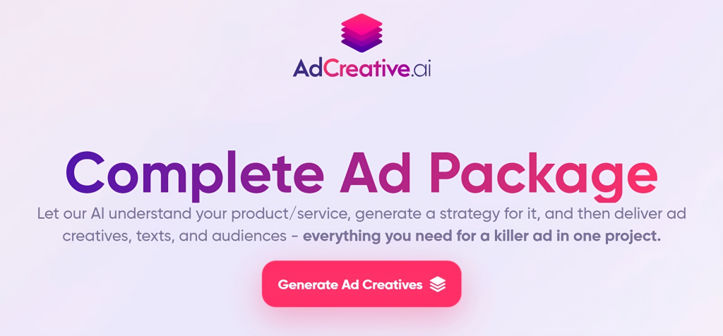 AdCreative.ai Najbolјi AI marketinški alat za oglase 9