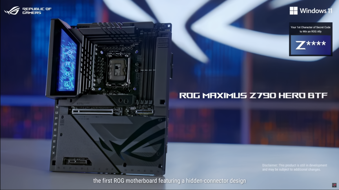 Asus kaže da ima „uzbudljive“ novosti u vezi sa Z890 BTF opcijama za matične ploče