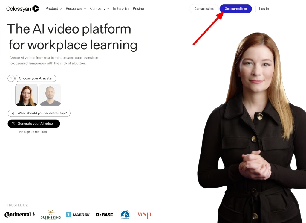 Colossyan Creator Najbolјi AI video generator 15