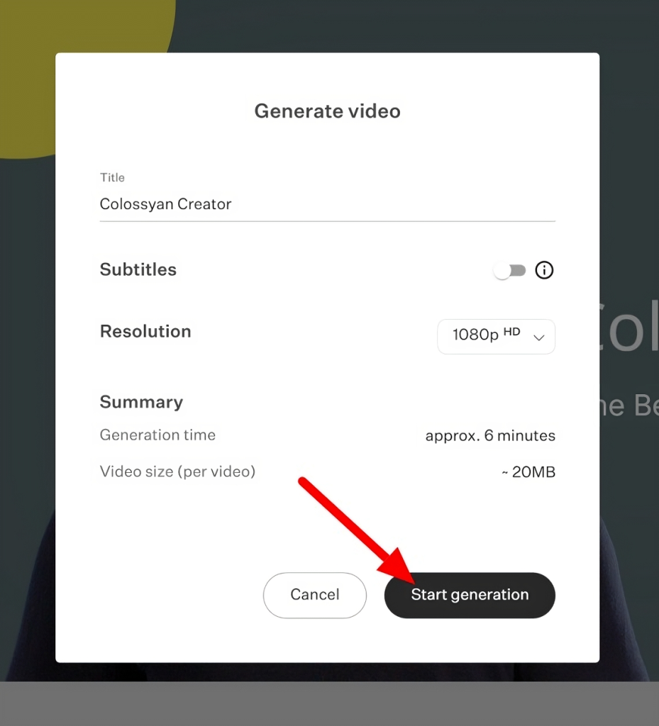 Colossyan Creator Najbolјi AI video generator 26