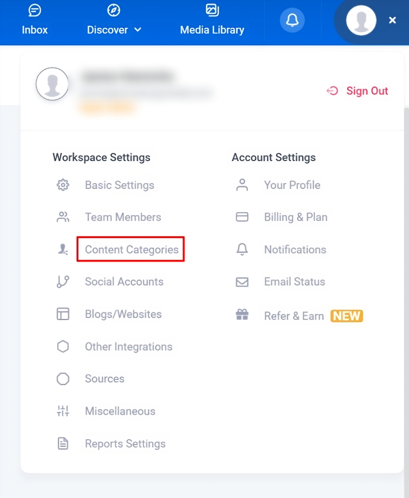 ContentStudio Najbolјi AI alat za društvene medije 11