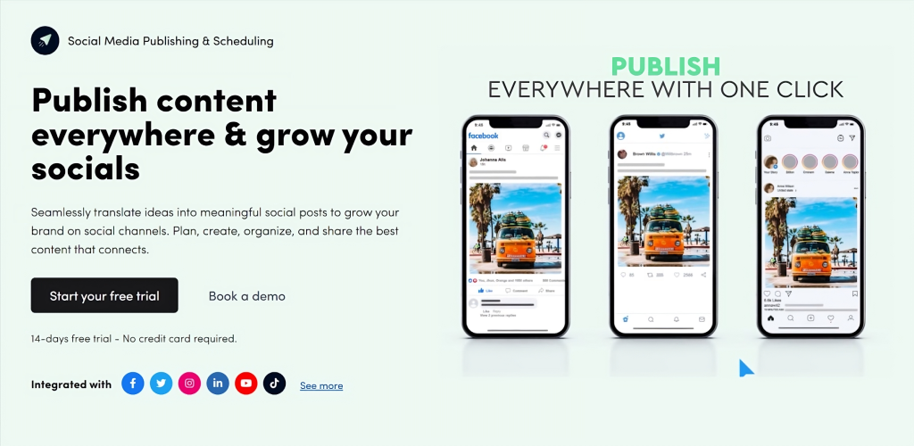 ContentStudio Najbolјi AI alat za društvene medije 14