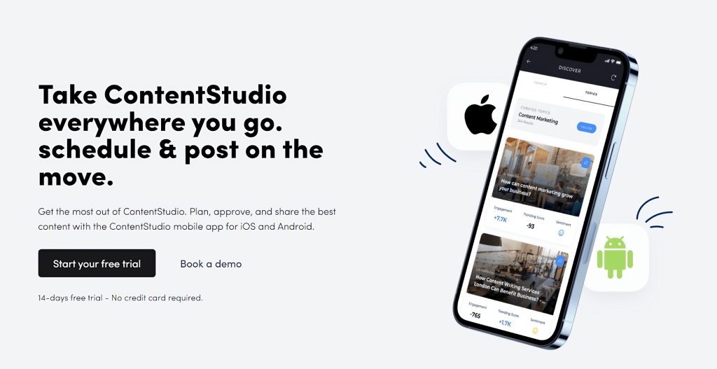 ContentStudio Najbolјi AI alat za društvene medije 35