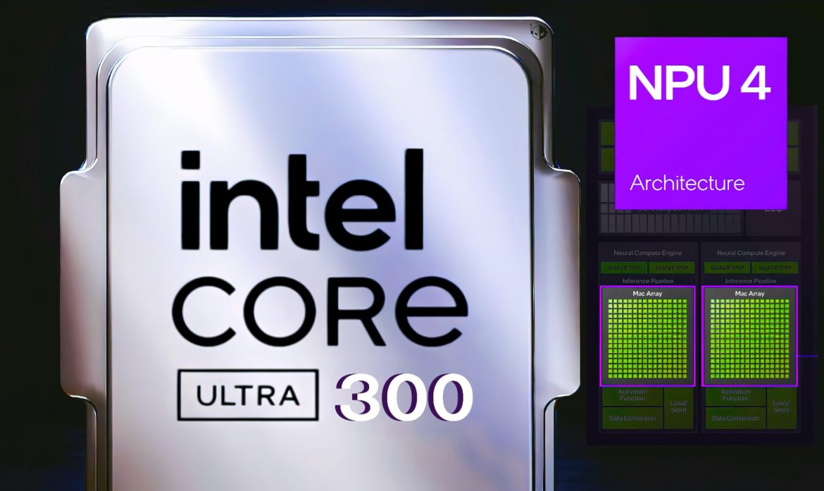 Intel Panther Lake Core Ultra 300 procesori će imati novu NPU5 arhitekturu koja donosi unapređene AI performanse i mogućnosti