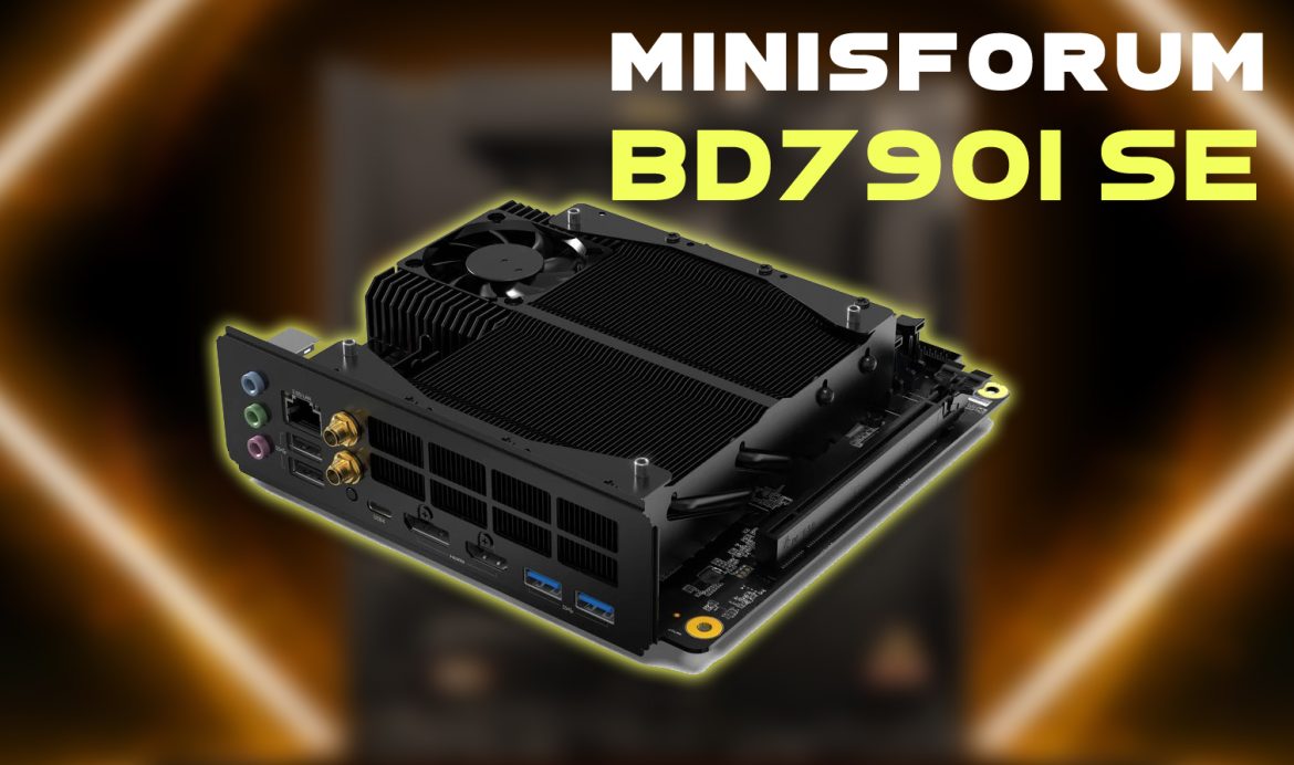 Minisforum predstavlja BD790i SE matičnu ploču opremljenu 16-jezgranim AMD Ryzen 9 7940HX procesorom