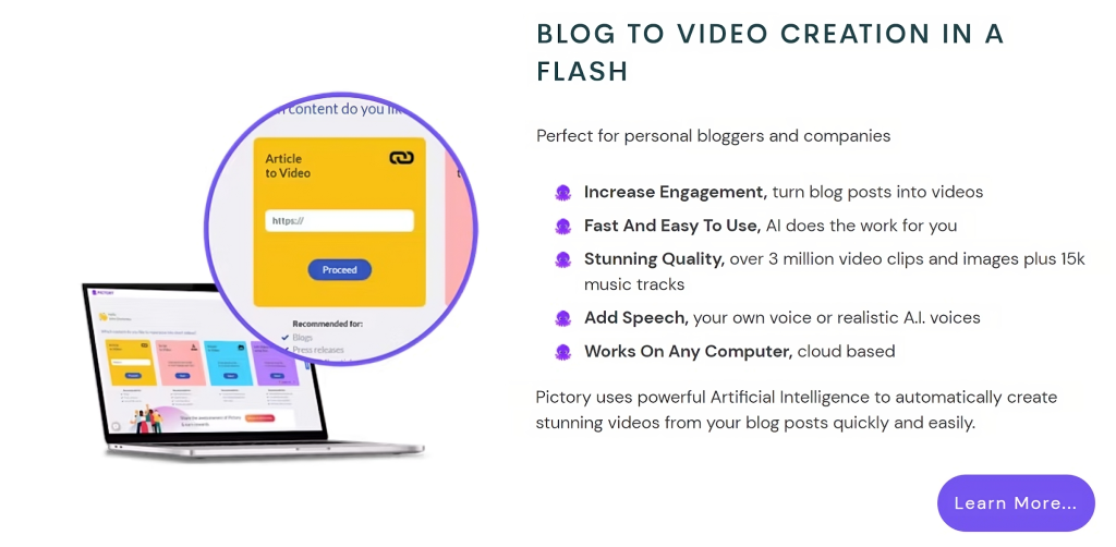 Pictory Najbolјi AI video generator 4
