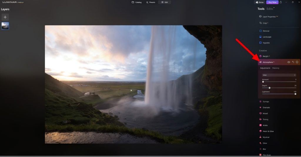 Skylum Luminar Neo Najlakši AI alat za edit-ovanje fotografija 20