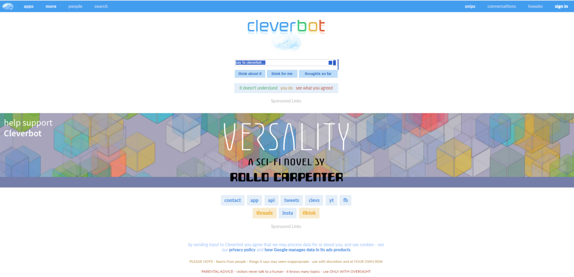 www.cleverbot.com