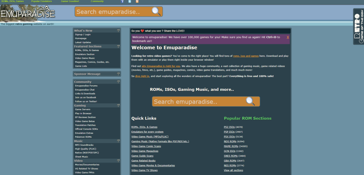www.emuparadise.me