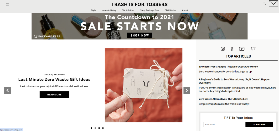 www.trashisfortossers.com