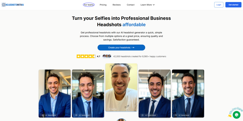 10 najbolјih AI Headshot generatora 10