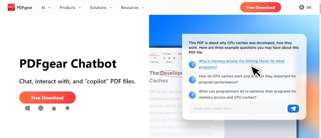 15 najbolјih ChatPDF alternativa u 2024 AI alati za razgovore o dokumentima 3 (2)
