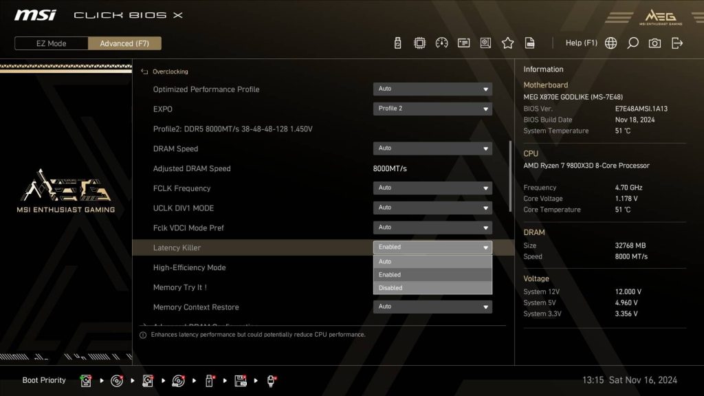 MSI ažurira X870E AM5 matične ploče funkcijom Latency Killer za rešavanje problema sa visokom latencijom DDR5 memorije 1