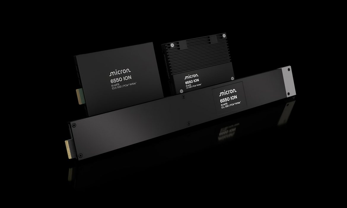 Micron lansira prvi SSD sa velikim kapacitetom od 60 TB za data centre