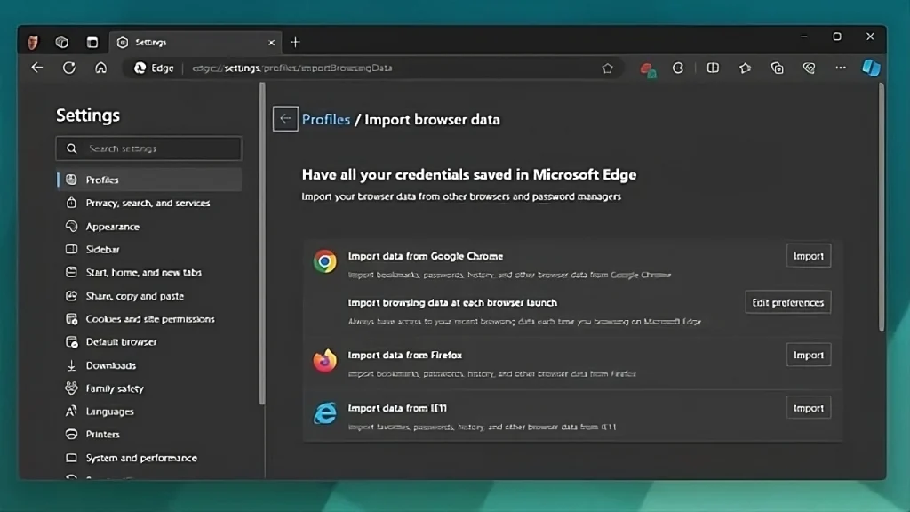 Microsoft Edge želi vaše podatke sa Chrome-a i potajno pokušava da ih preuzme 1