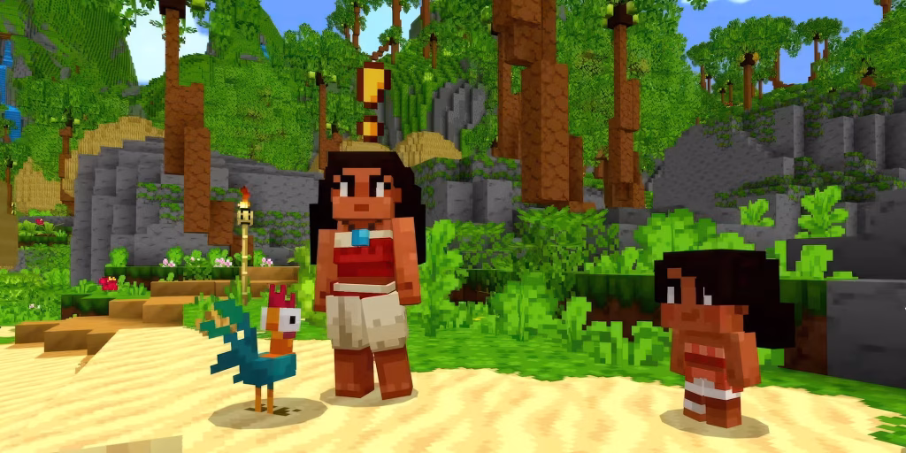 Minecraft objavljuje Moana 2 DLC 1