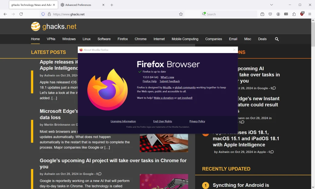 Mozilla slavi 20 godina sa Firefox 132 1