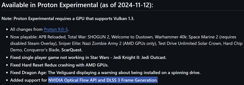 Valve Proton Experimental ažuriranja integrišu NVIDIA DLSS 3 i razna poboljšanja za igre na Linux-u 1