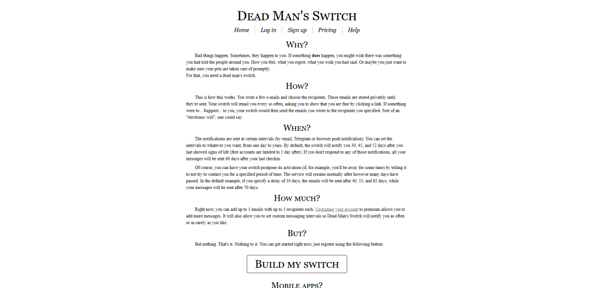 www.deadmansswitch.net