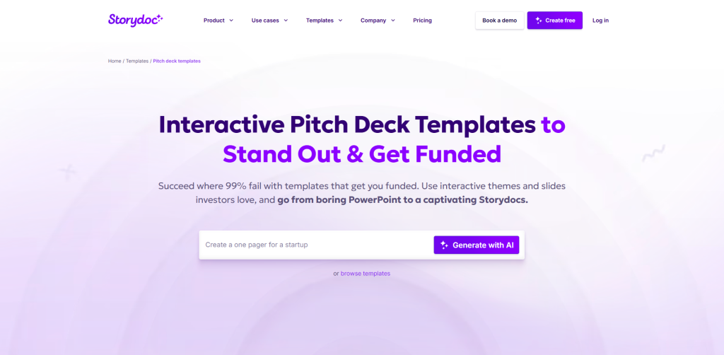 10 najbolјih AI Pitch Deck generatora 4