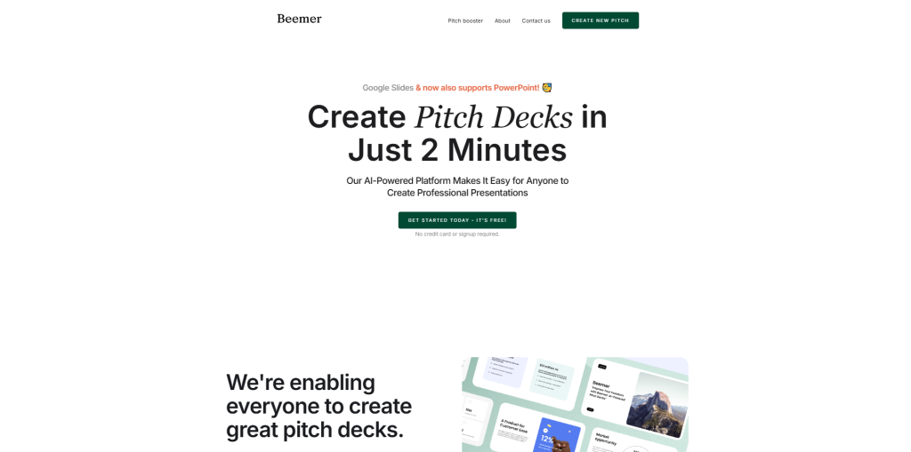 10 najbolјih AI Pitch Deck generatora 6