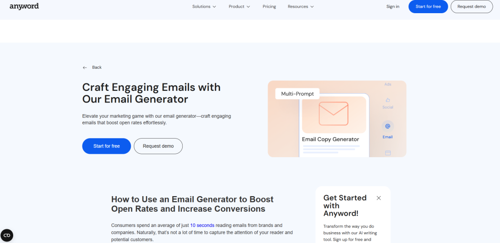 10 najbolјih AI generatora e-pošte 10