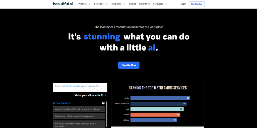 10 najbolјih AI generatora prezentacija 3