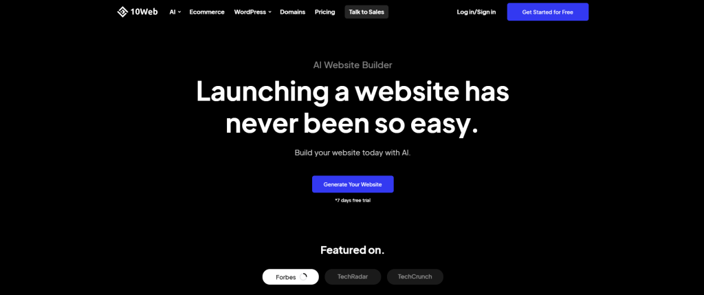 10 najbolјih AI web sajt builer-a 4