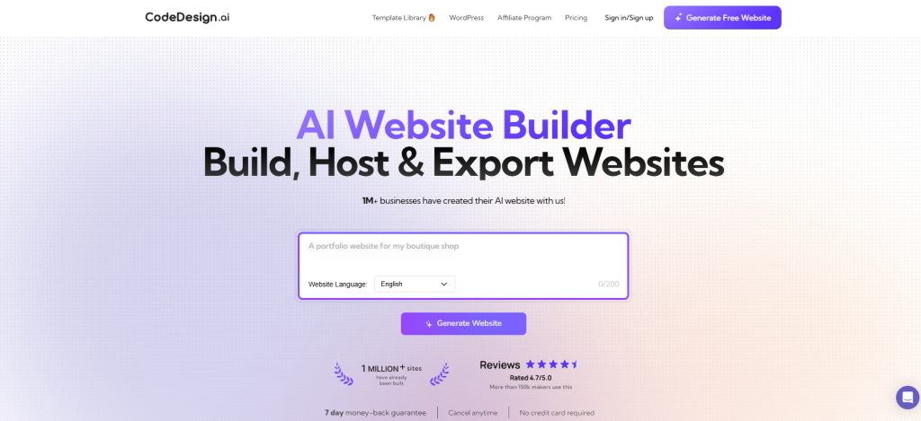 10 najbolјih AI web sajt builer-a 7