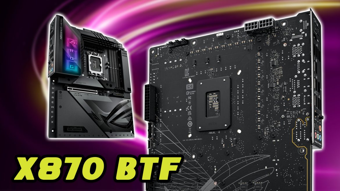 ASUS potvrđuje lansiranje X870 BTF matičnih ploča uz Ryzen 9 9000X3D procesore na CES 2025