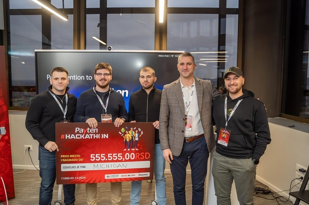 Payten Hackathon 2024 Pobedničko rešenje tima Michigan osvojlio glavnu nagradu od 555.555 dinara 1