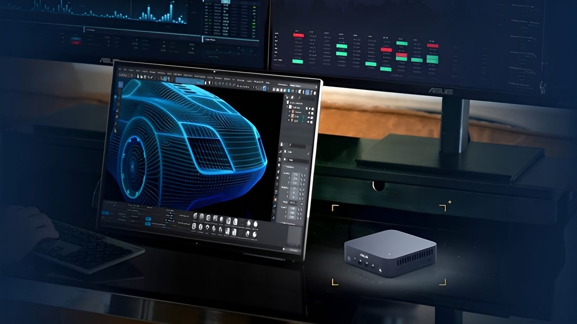 ASUS predstavio ExpertCenter PN54 Copilot+ mini-PC na CES 2025