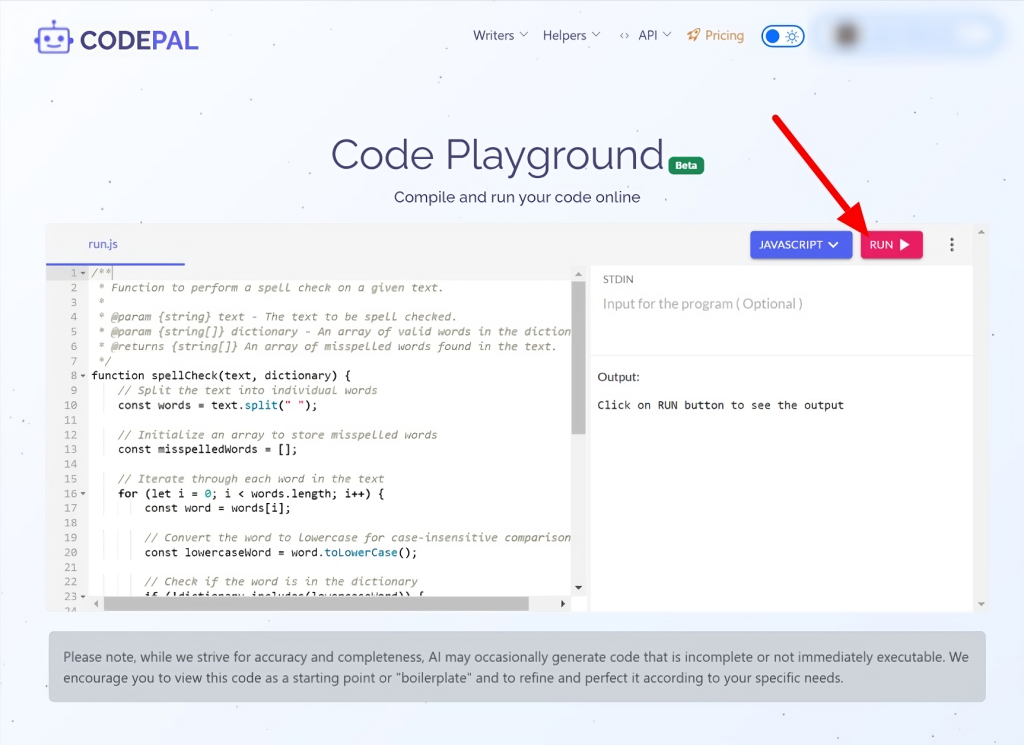 CodePal Mogu li trenutno da generišem kod pomoću veštačke inteligencije 7