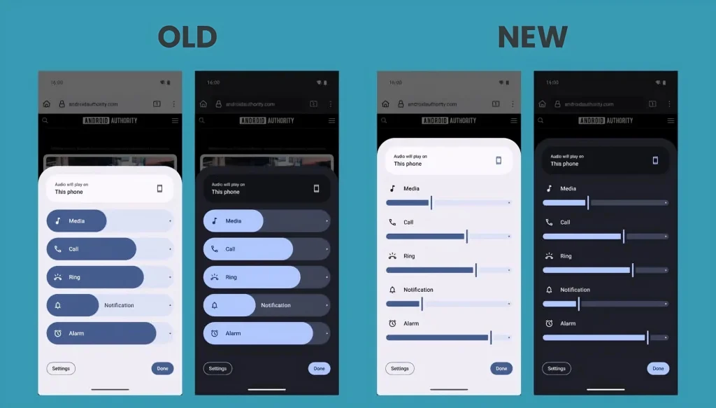 Google bi mogao da redizajnira korisnički interfejs za jačinu zvuka u Android 16 1