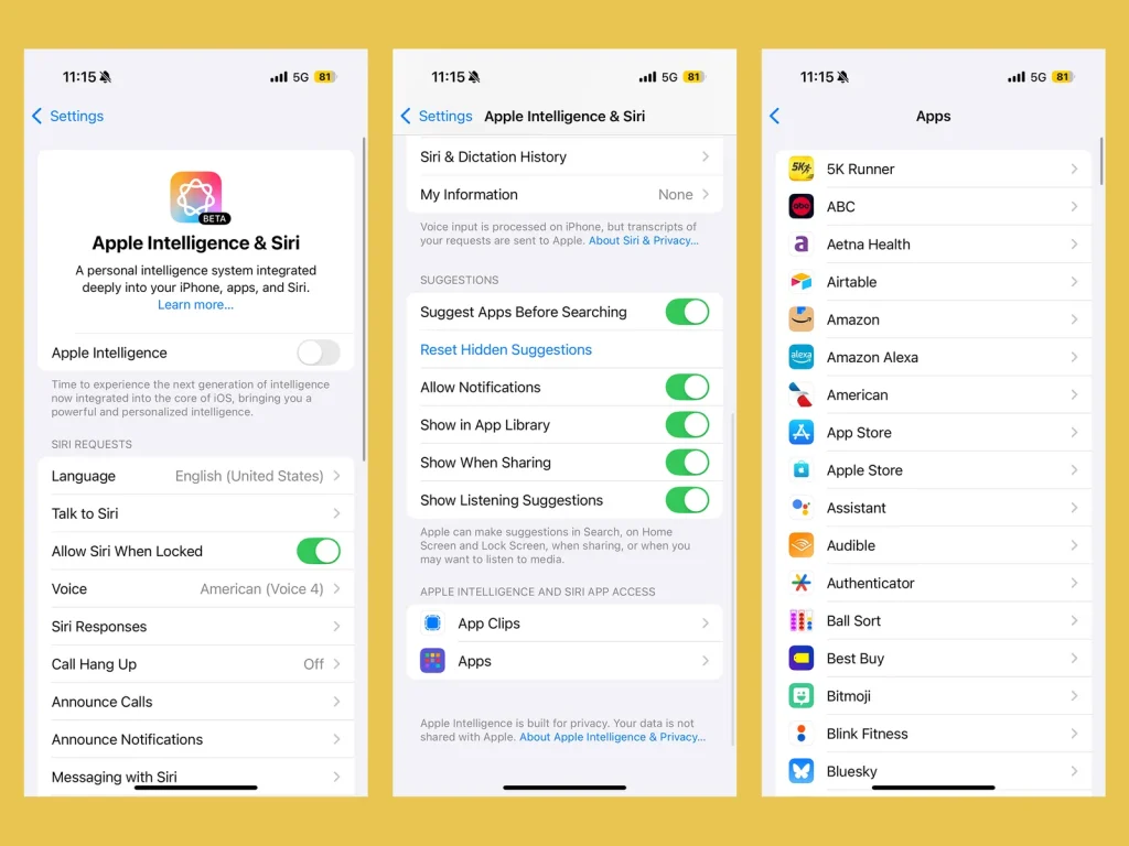 Kako isključiti Apple Intelligence na iPhone-u, iPad-u ili Mac-u 3