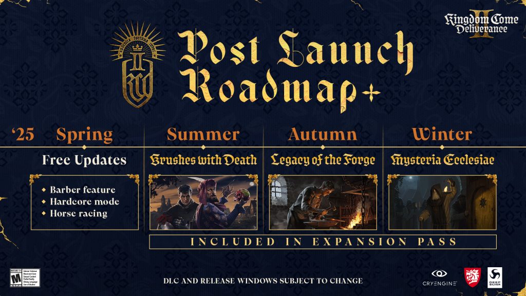 Kingdom Come Deliverance II dobija plan post-lansiranja za 2025. godinu 1