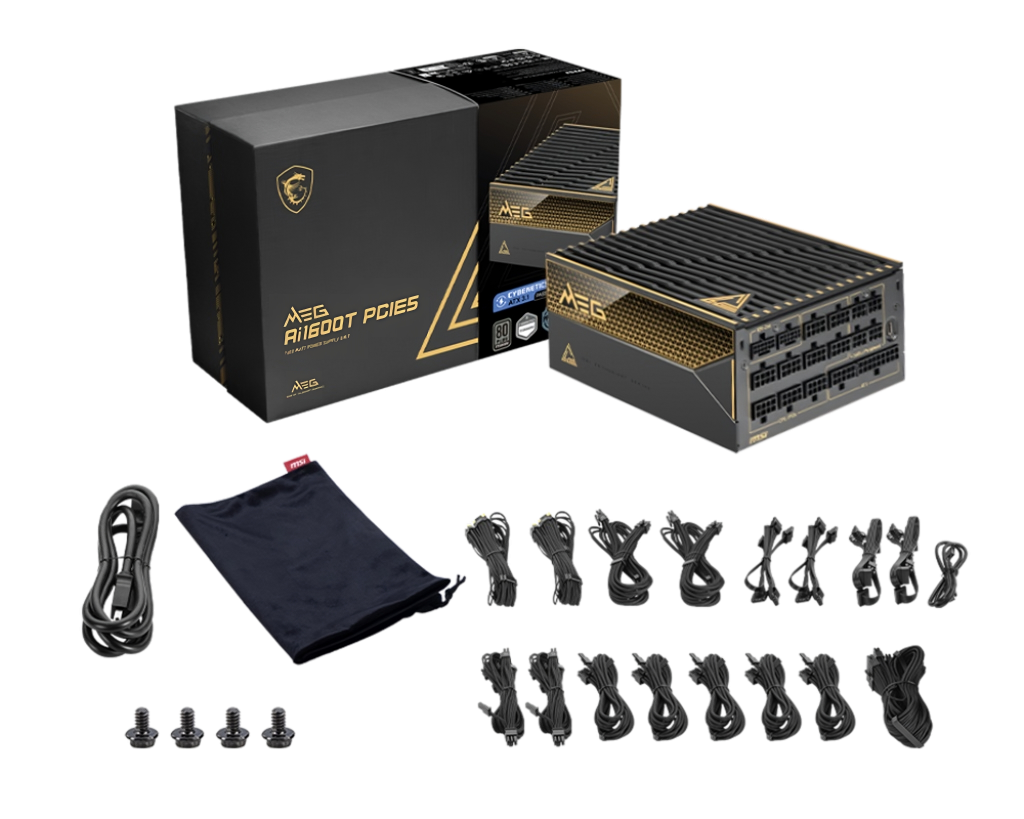 MSI predstavlja next-gen ready MEG Ai1600T PCIE5 i MPG A1250GS PCIE5 napajanja 2