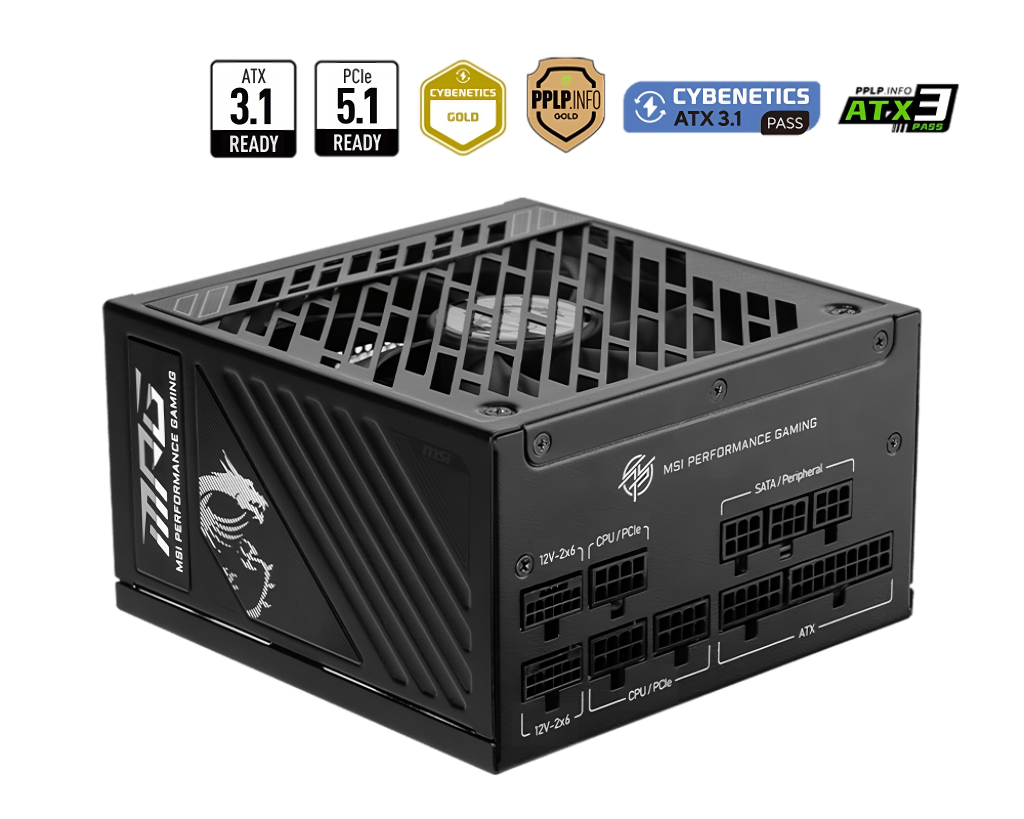 MSI predstavlja next-gen ready MEG Ai1600T PCIE5 i MPG A1250GS PCIE5 napajanja 3