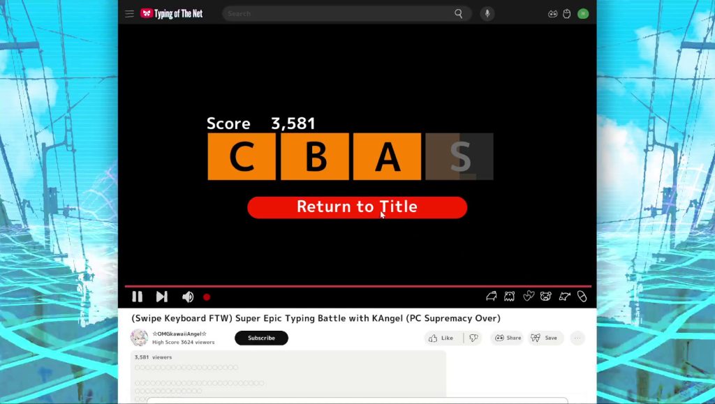 NEEDY STREAMER OVERLOAD Typing of The Net 3