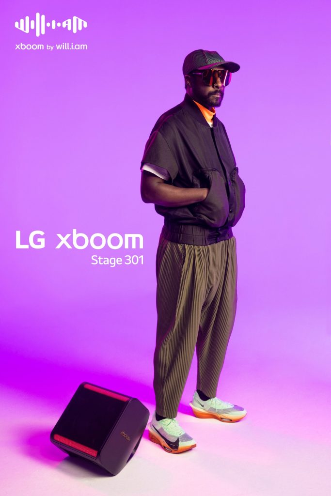 Novi LG xboom by will.i.am_Stage 301