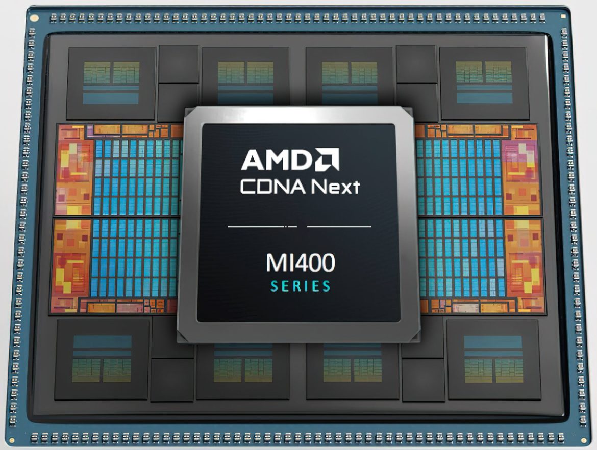 AMD Instinct MI400 uočen u najnovijim zakrpama, imaće do 8 čipleta na dva interpozicijska čipa