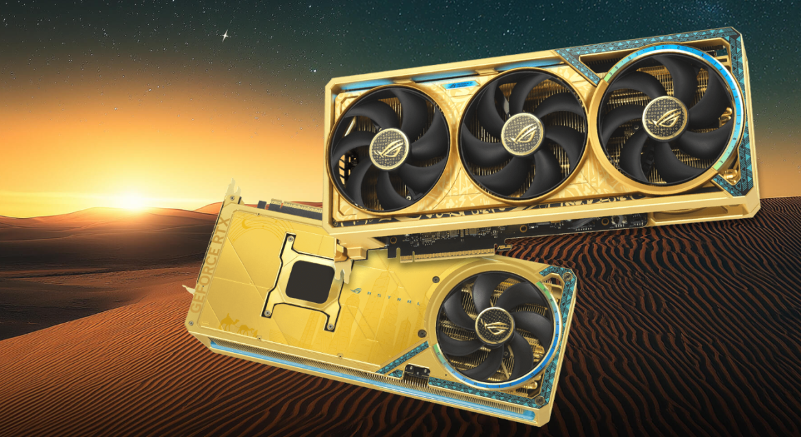 Asus predstavlja ROG Astral GeForce RTX 5090 'Dhahab' OC izdanje
