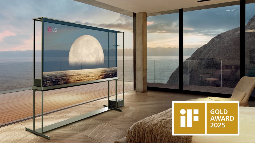 LG SIGNATURE OLED T_Zlatna nagrada_iF Design Award