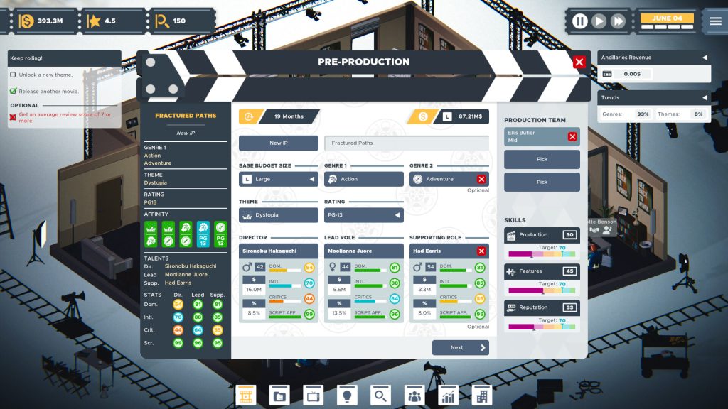 The Executive - Movie Industry Tycoon 2