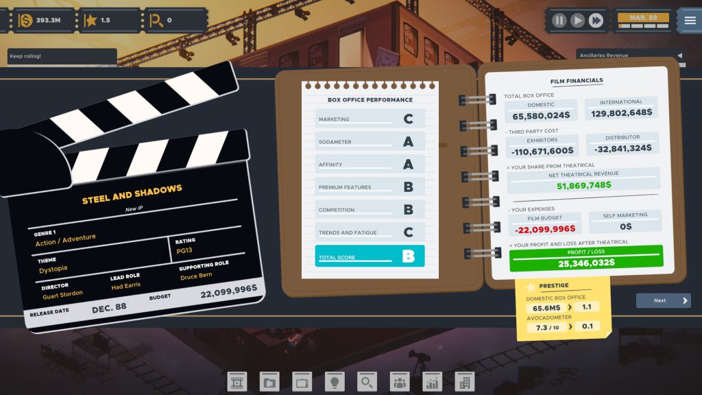 The Executive - Movie Industry Tycoon 3