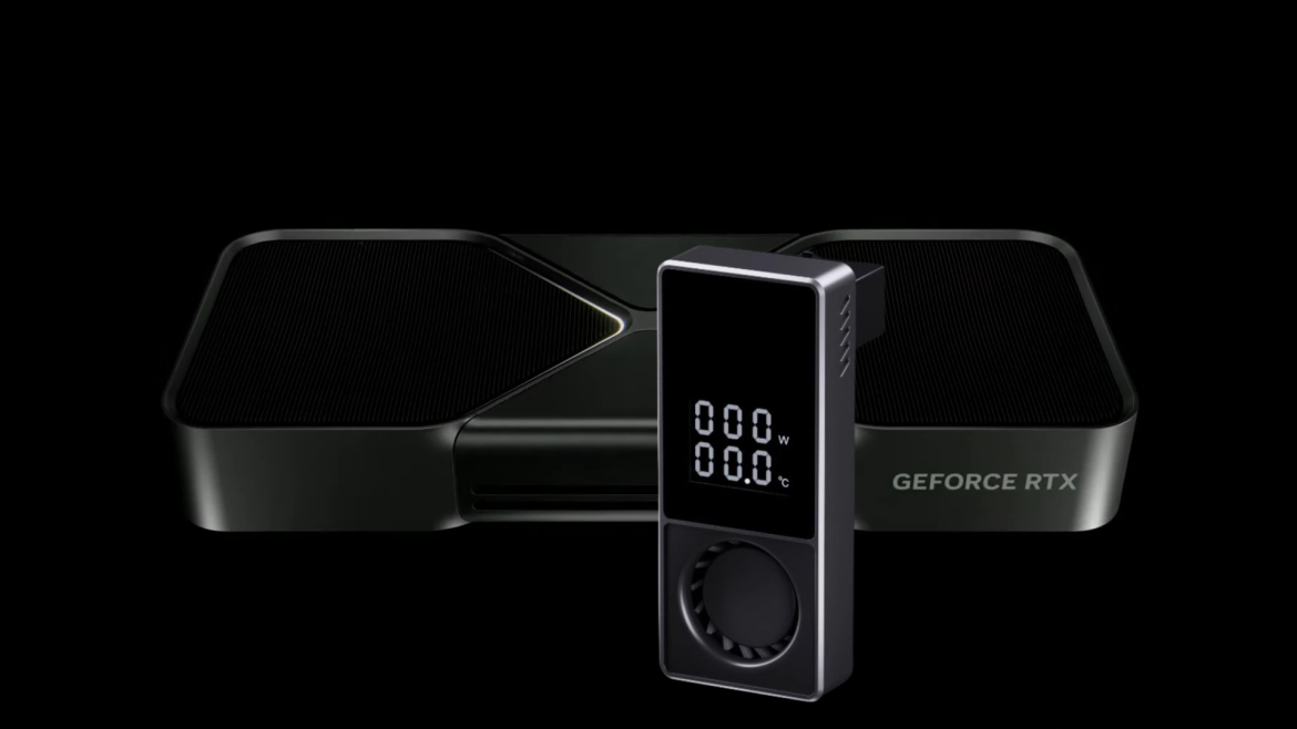 Uglasti 12VHPWR GPU adapter sa ugrađenim ekranom pojavio se na internetu