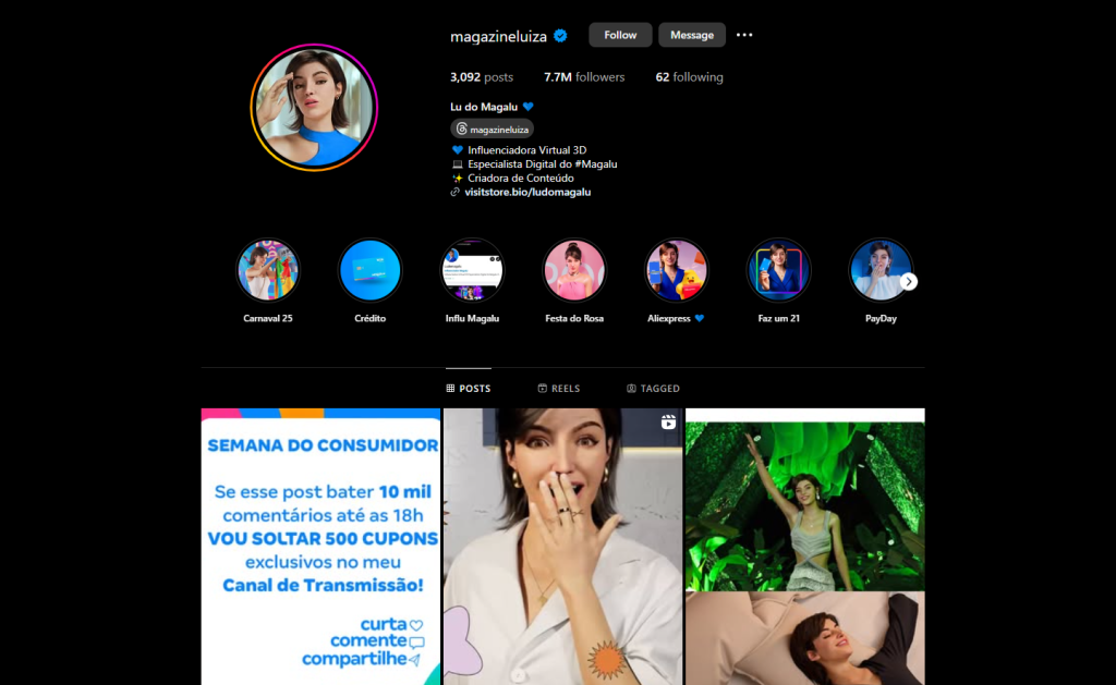 AI virtuelni influenceri koje morate da pratite 10