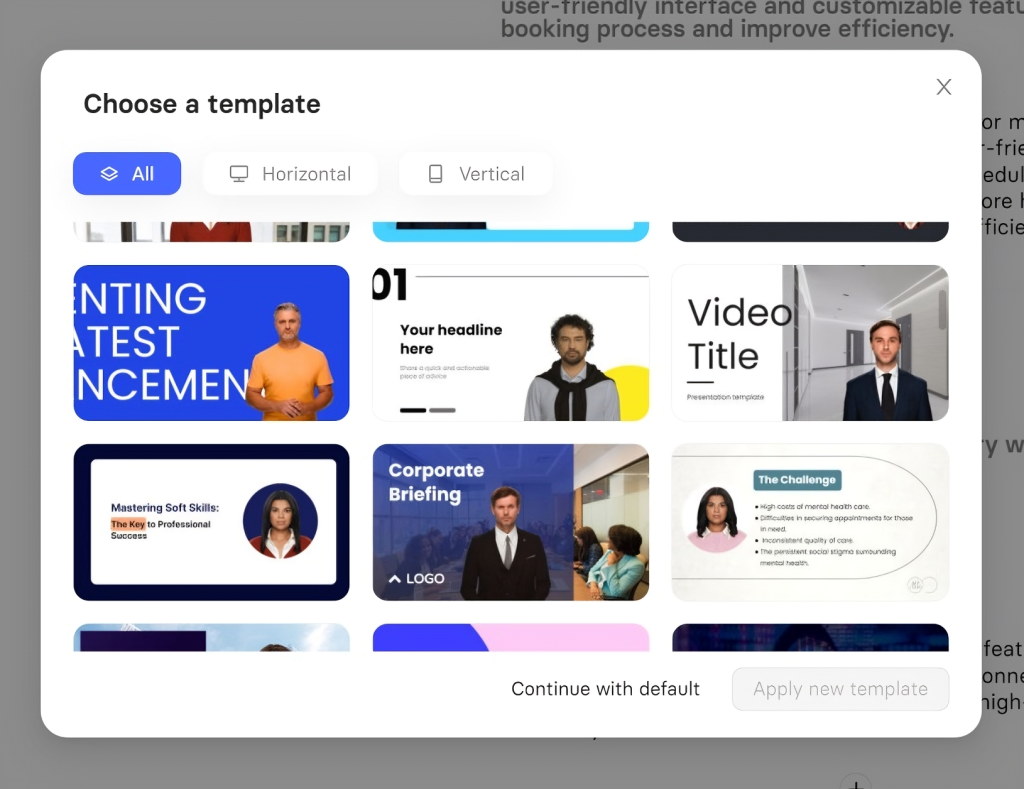 Elai AI video generator savršen za korporacije 12