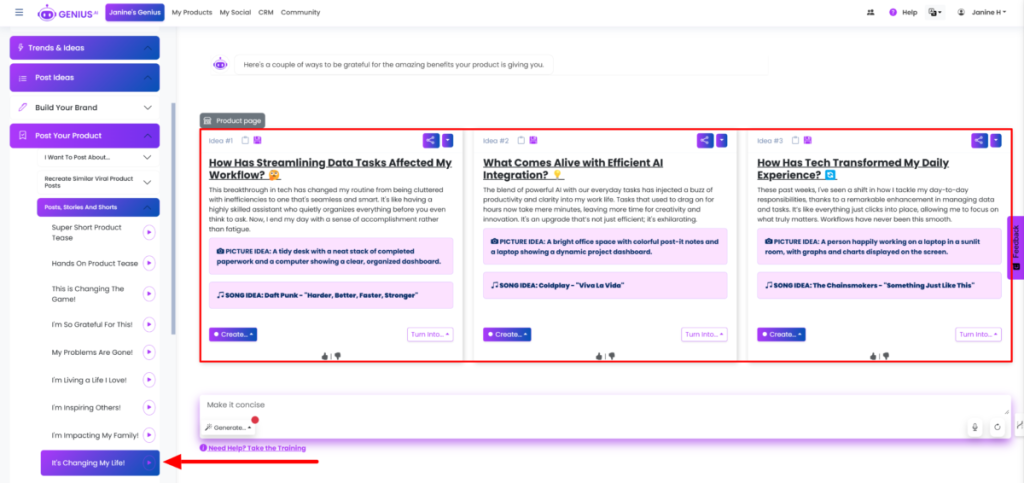Genius AI Trenutni post-ovi na društvenim medijima koji čine razliku! 15