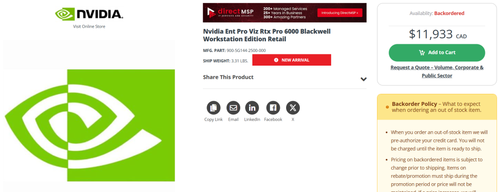 NVIDIA RTX PRO 6000 Blackwell serija lansirana Vodeći GB202 GPU sa 24K jezgara, 96 GB VRAM-a i do 600W TDP 2